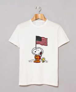 PENUTS LITTLE BOYS SNOOPY IN SPACE T-SHIRT CR37