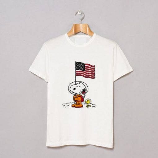 PENUTS LITTLE BOYS SNOOPY IN SPACE T-SHIRT CR37