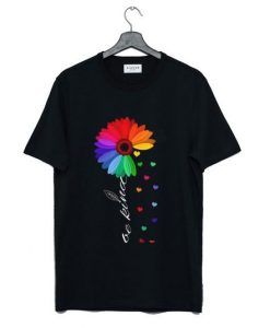 PRETTY CHOOSE KINDNESS COLORFUL SUNFLOWER T-SHIRT CR37