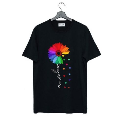 PRETTY CHOOSE KINDNESS COLORFUL SUNFLOWER T-SHIRT CR37