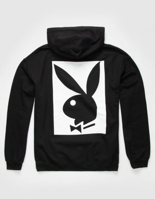 PLAYBOY LOGO BLACK HOODIE DX23