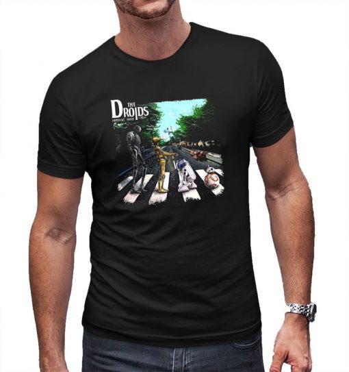 STAR WARS DROIDS ABBEY ROAD T-SHIRT DX23