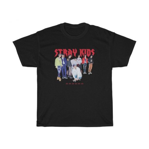 STRAY KIDS KPOP ROCK T-SHIRT DX23