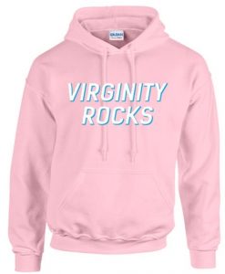 VIRGINITY ROCKS LIGHT PINK HOODIE SS