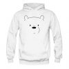 WE BARE BEARS FACE HOODIE SS