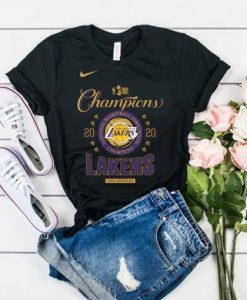 LAKERS CHAMPIONSHIP T-SHIRT DX23