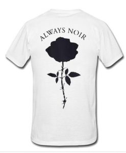 Always Noir t-shirt back drd