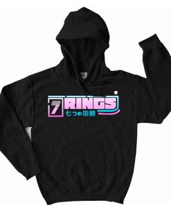 Ariana Grande 7 Rings Logo hoodie dxd