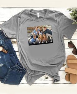 Friends Tv show cast t-shirt drd