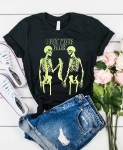 I got your back skeleton t-shirt drd