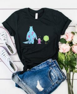 Monsters Inc Sully Mike and Boo t-shirt