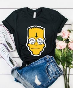 Satanic Bart Simpson t-shirt drd