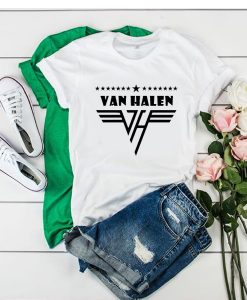 Star Van Halen t shirt dx23