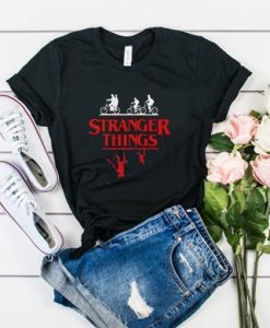 Stranger Things Bike Rides t shirt dx23