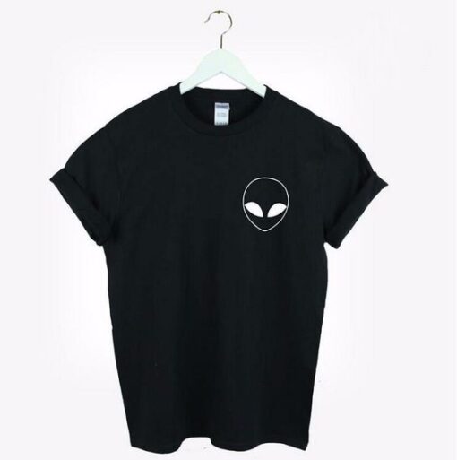 Alien Pocket Cotton T-Shirt drd