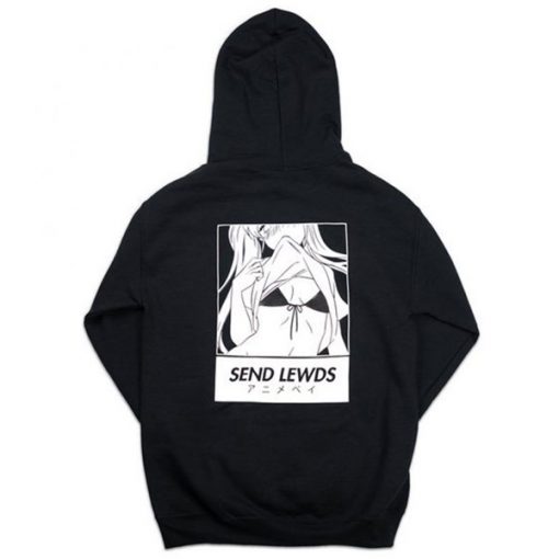 Anime Back hoodie drd