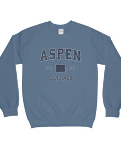 Aspen Colorado CO sweatshirt drd