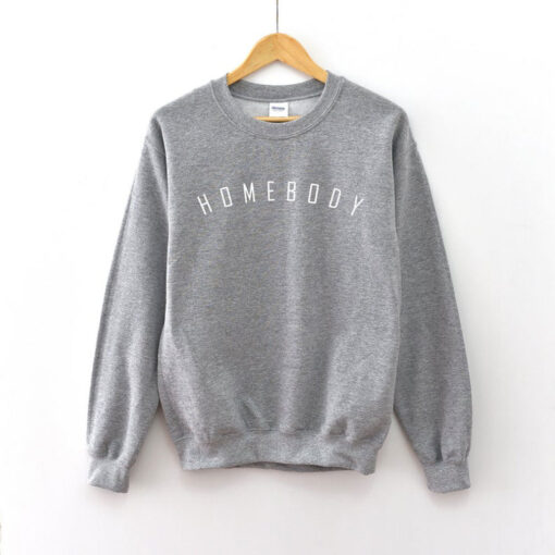 Homebody Gray sweatshirt drd