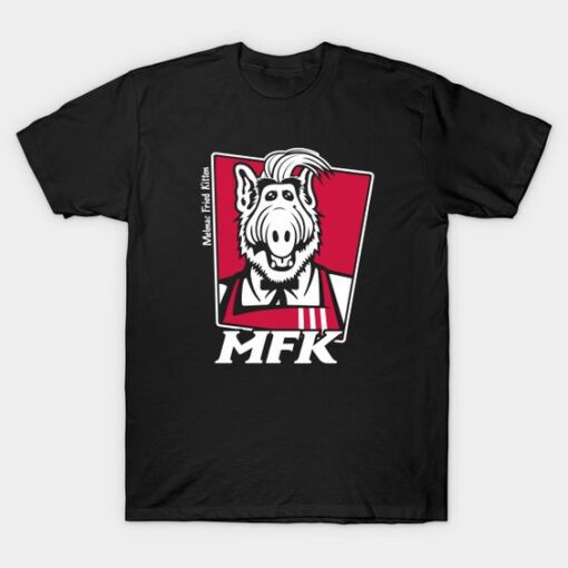 Melmac Fried Kitten T-Shirt drd