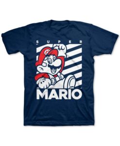 Nintendo Big Boys Super Mario T-Shirt drd