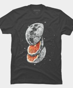 Orange planet t-shirt drd