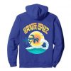 Retro Santa Cruz hoodie back drd