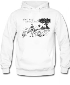 Skull If I knew the way I would take you home hoodie drd