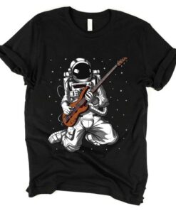 Space Astronaut Guitarist t-Shirt drd