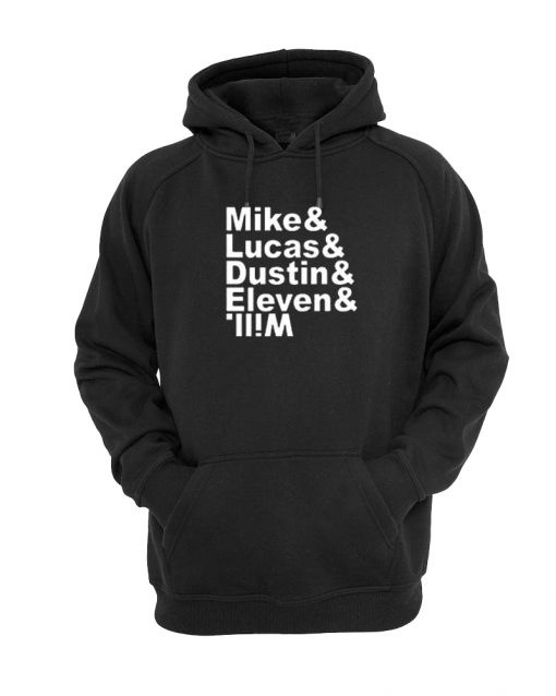 Stranger Things Cast Name hoodie drd