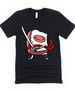 Sushi Ninja T-Shirt Funny drd