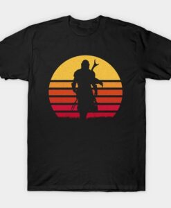 The Mandalorian retro T-Shirt drd