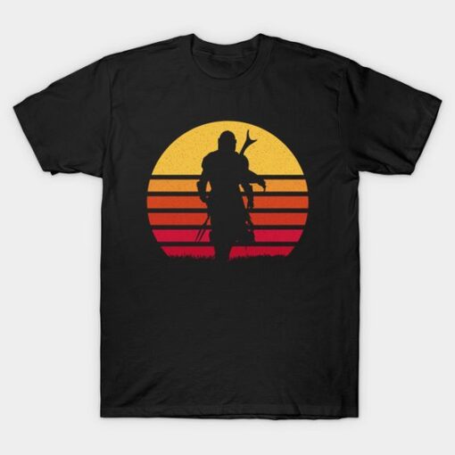 The Mandalorian retro T-Shirt drd