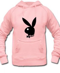 pink playboy hoodie drd