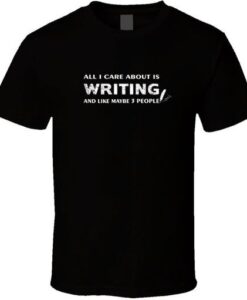 Writing t-shirt drd