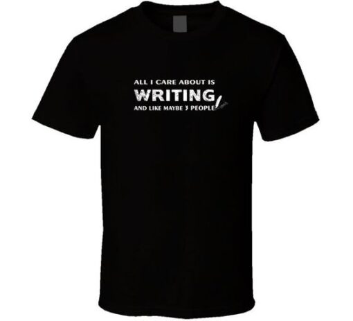 Writing t-shirt drd