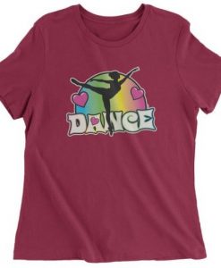 Dance Neon Womens T-shirt dns