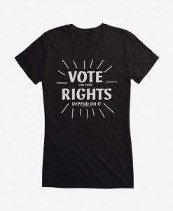 Vote Right T-shirt dns