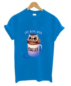 OWL COFFEE T-SHIRT FT