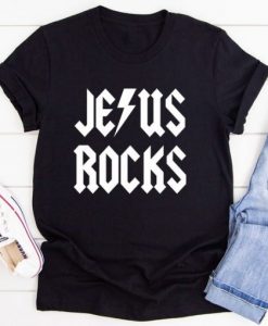 Jesus Rocks t-shirt FT