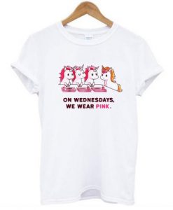 on wednesday we wear t-shirt FT