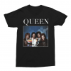 Queen Freddie Mercury Unisex Vintage Throwback Homage T-Shirt