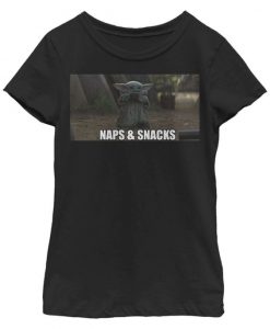 Star Wars Naps And Snacks Meme T_shirt