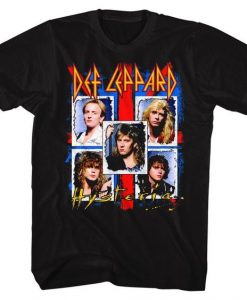 Def Leppard Hysteria Collage t-shirt dx23