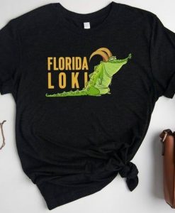 Florida Loki Crocodile Homage Tshirt