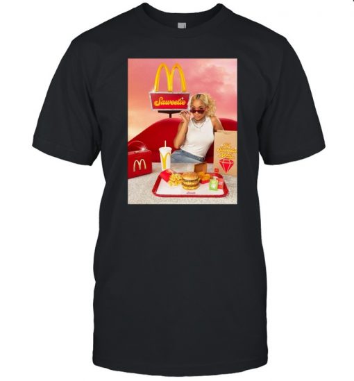 Saweetie Mcdonalds T-shirt