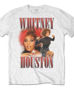 Whitney Houston 90s Homage T-shirt