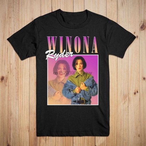 Winona Ryder Shirt 90 Inspired T Shirt Homage Shirt Vintage