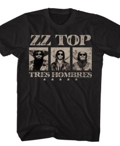 ZZ Top Tres Hombres Pictures t-shirt dx23