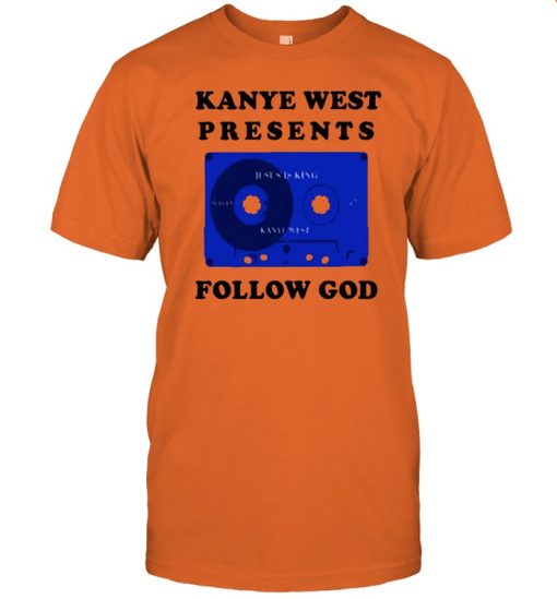 Kanye West follow god shirt