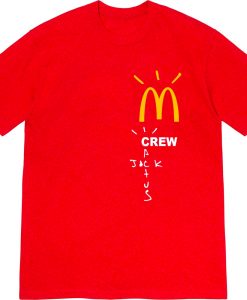 Travis Scott x McDonalds Crew T-Shirt